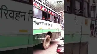 hrtc bus Palampur HP#hrtc #himachali