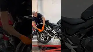DB Killer Extraible!! 🔊🔊🔊 #botafogomotos #moto #honda #hornet750 #mivv #shorts