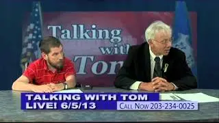 TALKING WITH TOM 6 5 13 FIRST SELECTMAN MIKE FREDA AND EILEEN PETITT x264