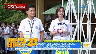 UH Quiz B sa Quezon City Science High School | Unang Hirit