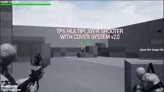 TPS Multiplayer shooter with cover system v2.0 (ue4 project)