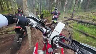Гонка Hard Trail 2025, класс &laquo;Бронза&raquo;. В центре замеса.
