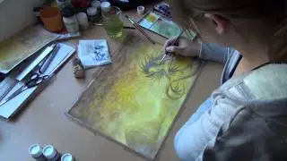 Faszinierende Drachenwelt - Speedpaint - Coloration