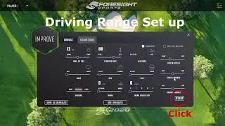 #foresightsports  #fsxlive  #drivingrange Set up