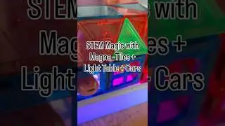 Build Glow Garage Fun Activity for Kids #stem #stemlearning #kidactivities #ideas