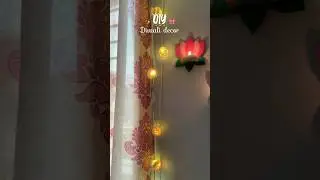 Diwali decoration idea🎀 #diy #diwali #festival #trending #ytshorts #viral #shorts #2025