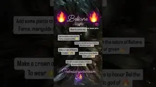 Ways to celebrate Beltane @thebeachywitch #witchcraft #witchywoman #beltane