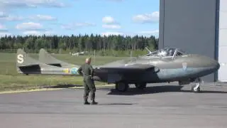 De Havilland Vampire Start up