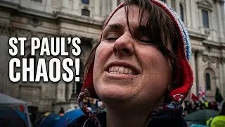 Occupy London early days UK