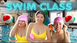 Taking my first swimming class as a 27 yr old!