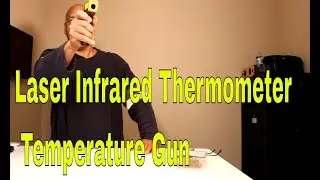 How to read Temperature With A Digital Laser Infrared Thermometer  Gun