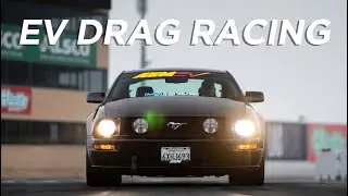 EV DRAG RACING! 'Testang' vs. P85 Model S vs. Bullitt