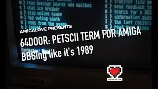 Amiga BBSing like it's 1989: 64Door