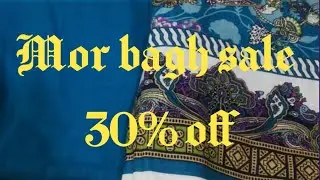 Mor Bagh khaddar suit 30% Off 2023 || Mor Bagh sale