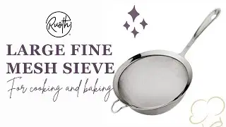 Ruoth&reg; Large Fine Mesh Sieve