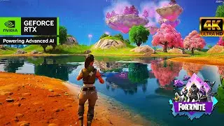 [4K] FORTNITE - Insane Realism! - Graphics at Max Epic Settings With Ray Tracing!