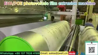 EVA/POE film extrusion machine 36-----0086 137 7626 4189 #extruder #extrusion