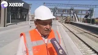 Pirşağı dəmiryolu stansiyası yenidən qurulur
