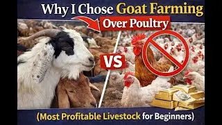Why I Chose Goat Farming Over Poultry - Most Profitable Livestock for Beginners