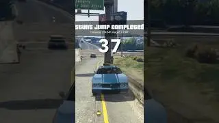 Los Santos Freeway Flood Drains- Stunt Jump 37 Completed #gta5 #stuntjump