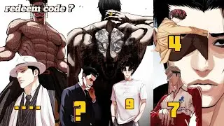 TOP 20 STRONGEST CHARACTERS IN LOOKISM AND REDEEM CODE THIS VIDEO #lookism #anime #STROGEST 