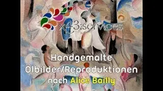 Alice Bailly - gallery of oil paintings/reproductions - &Ouml;lbild/Reproduktionen - x43.services