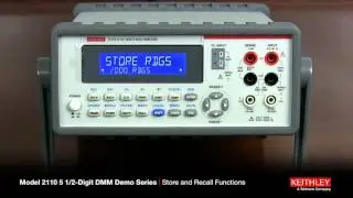 Keithley Instruments Model 2110 5-1/2-Digit DMM Demo - Series 2