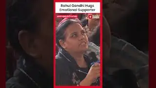 Rahul Gandhi Offers Emotional Support After Woman Breaks Down Mid Conversation
