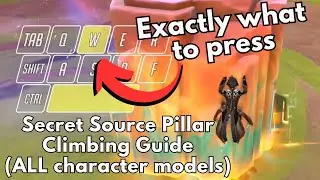 EXACTLY how to climb the Secret Source Automaton Pillars (short/medium/tall models) | Genshin Impact