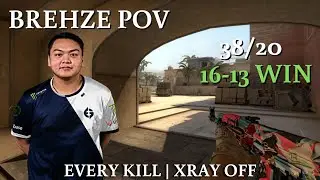 EG Brehze (38/20) POV | Mirage | Faceit 5v5 Ranked | CSGO POV & HIGHLIGHTS | 2023.01.25 (md)
