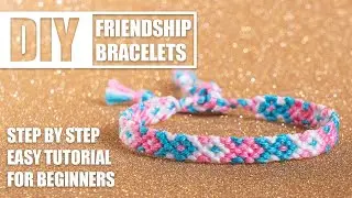Diamond Chevron Fish Zigzag Friendship Bracelets Step by Step Tutorial | Easy Tutorial for Beginner