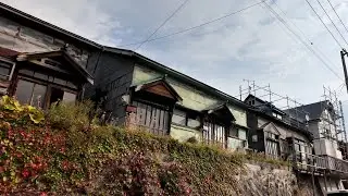 豊川町【中編】急坂を登り反対側にきた／軒を連ねる平屋と清水会館を発見