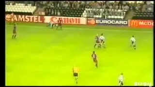 97/98 Home Asprilla vs Barcelona