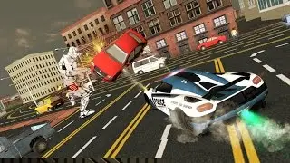 Police Transform Robot Hero Android Gameplay