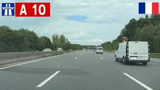 Driving in France _ Most Beautiful Highway A10  in France