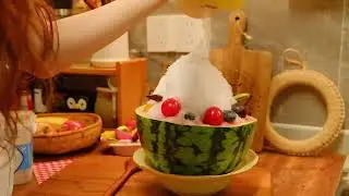 蠟筆小新同款百果山！冰到小新都安靜了🍧