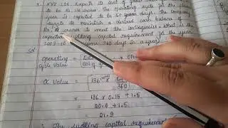 Operating cycle method #operatingcycle
