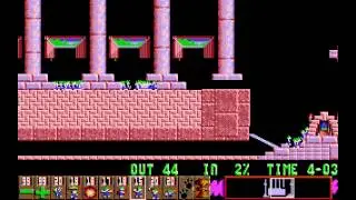 Lemmings - Fun Level 17: 