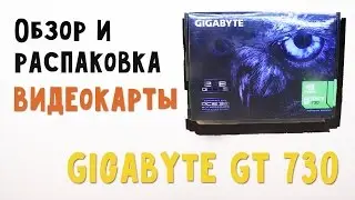 Видеокарта Gigabyte PCI-Ex GeForce GT 730 2048MB GDDR5 (64bit). Распаковка и краткий обзор.