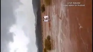 انقاذ مواطن من سيل وادى السرو بمنطقة تبوك