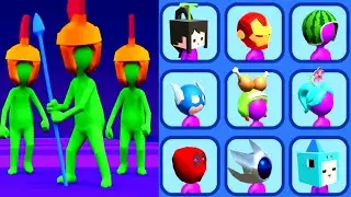 JOIN CLASH 3D | NEW UPDATE ALL NEW SKINS UNLOCKED GAMEPLAY