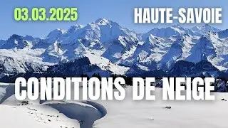 Snow conditions as of March 3, 2025 [EVOLUTION]