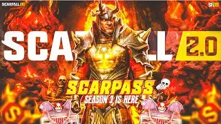 🤩SCARFALL 2.0 LIVE STREAM & 😍SEASON 3 SCARPASS 😱 & JOIN TEAM CODE NEW CHRISTMAS EVENT#sorts
