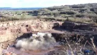 Llynclys quarry detonation 01/03/10