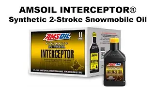 AMSOIL INTERCEPTOR&reg; Synthetic 2 Stroke Snowmobile Oil