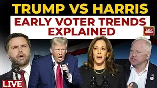 US Election Voting LIVE | Ground Reports From Swing States On US Elections | Trump vs Harris