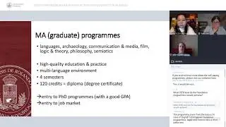 Info session: Study programs in humanities in Budapest