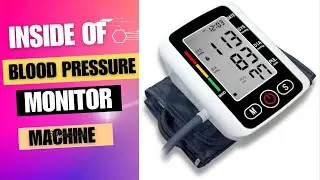 Inside Of Electronic Blood Pressure Monitor Machine | Blood Pressure Machine