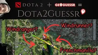 DotA2 + Geoguessr = DotA2Guessr? (Arteezy's Cliffs + Mapguessr)
