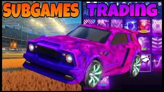 ROCKET LEAGUE - TRADING AND SUBGAMES WITH VIEWERS - [GIVEAWAY EVERY 10 SUBSCRIBERS!]